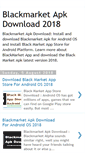 Mobile Screenshot of blackmarketapk.com